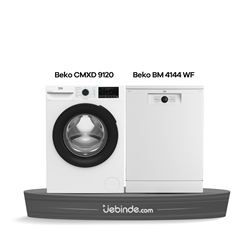 Beko 2 li Çamaşır ve Bulaşık Paketi-28 (CMXD 9120 + BM 4144 WF)